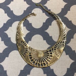 Gold Statement Choker